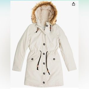 Amazon Essentials Women’s Water Resistant Parka With Faux Fur Trim Hood